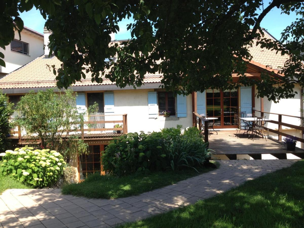 Bed and Breakfast Le Pré à Juriens Extérieur photo