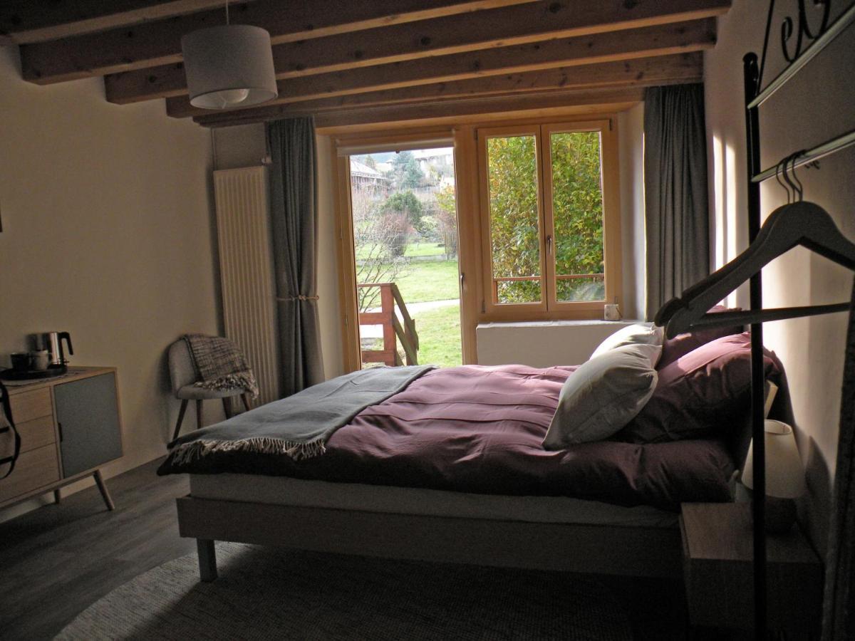 Bed and Breakfast Le Pré à Juriens Extérieur photo